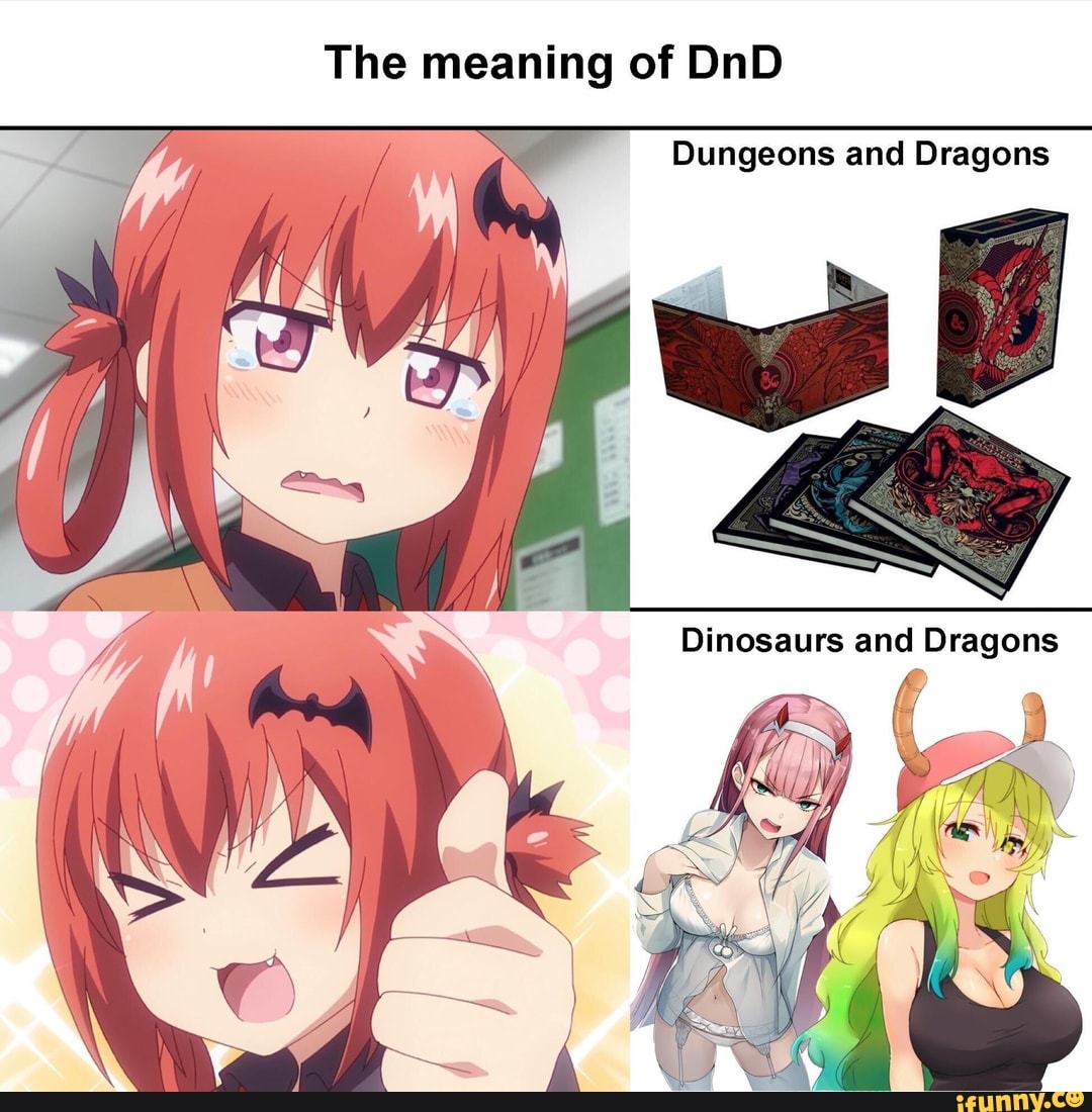 The meaning of DnD - iFunny