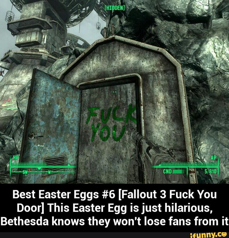 fallout 3 fuck you door