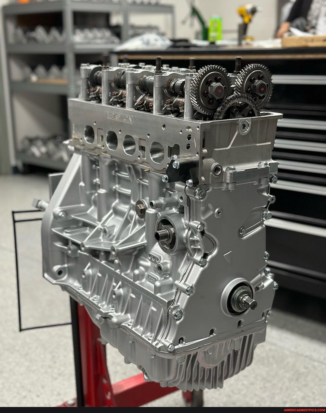 F20c Racing Engine Turbo F20C s2000 with our race casting #4P #4piston #4pistonracing ...