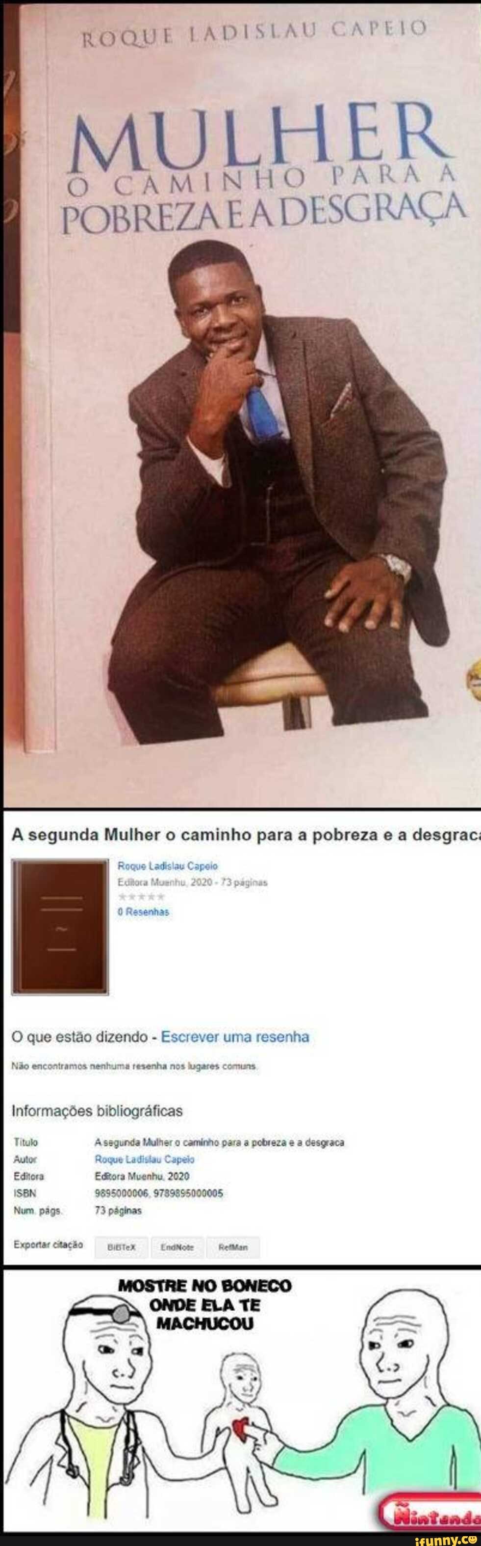 ROQUE ADISLAL MULHER O CAMINHO PA RA À POBREZA E A DESGRAÇA A segunda ...