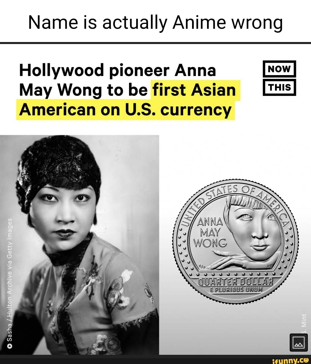 Quarters featuring Anna May Wong to ship Oct 24  cbs8com