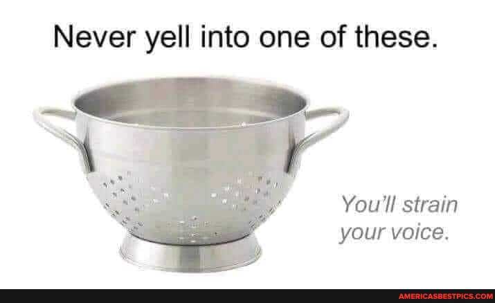 Never yell into one of these.
You'll strain your voice.