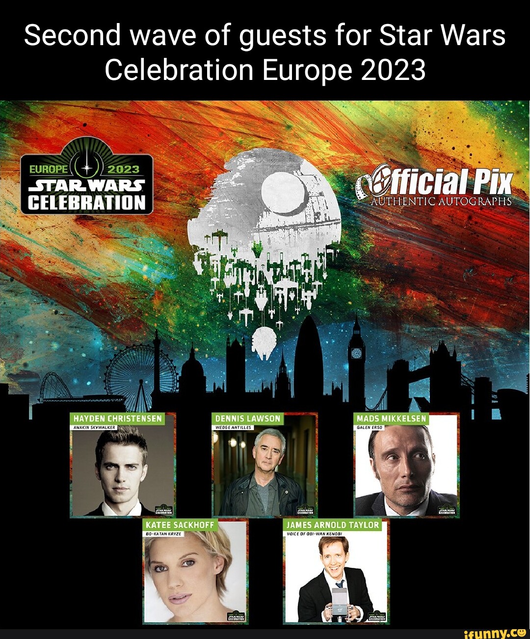 Second wave of guests for Star Wars Celebration Europe 2023 STAR.WARS CELEBRATION ENTIC