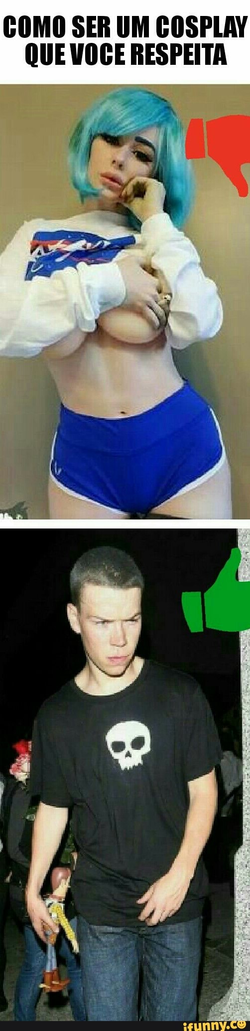 COMO SER UM COSPLAY
QUE VOCE RESPEITA