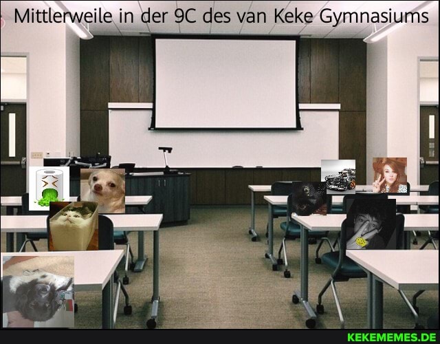 Mittlerweile in der des van Keke Gymnasiums