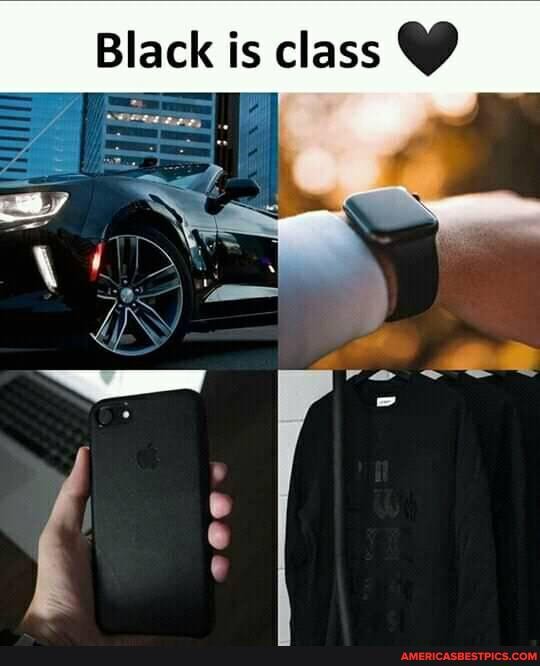 Black is class