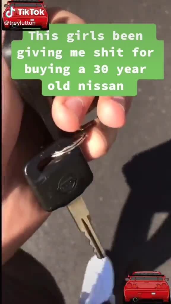 girls been giving me shit for buying a 30 year old nissan