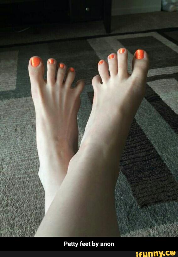 Petty feet by anon.