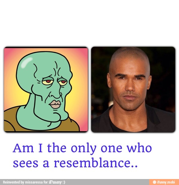 Am I the only one
who
sees a resemblance..