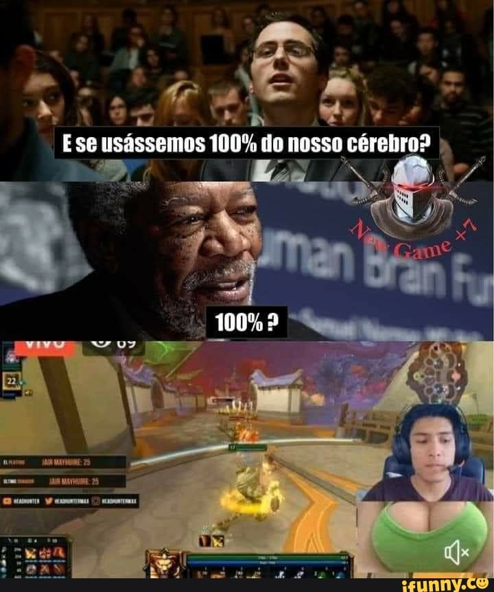 Ese usássemos 100% do nosso cérebro?