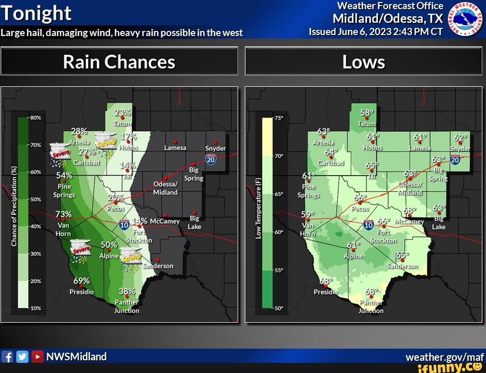 Weather Forecast Office Tonight TX Large hail, damaging wind, heavy