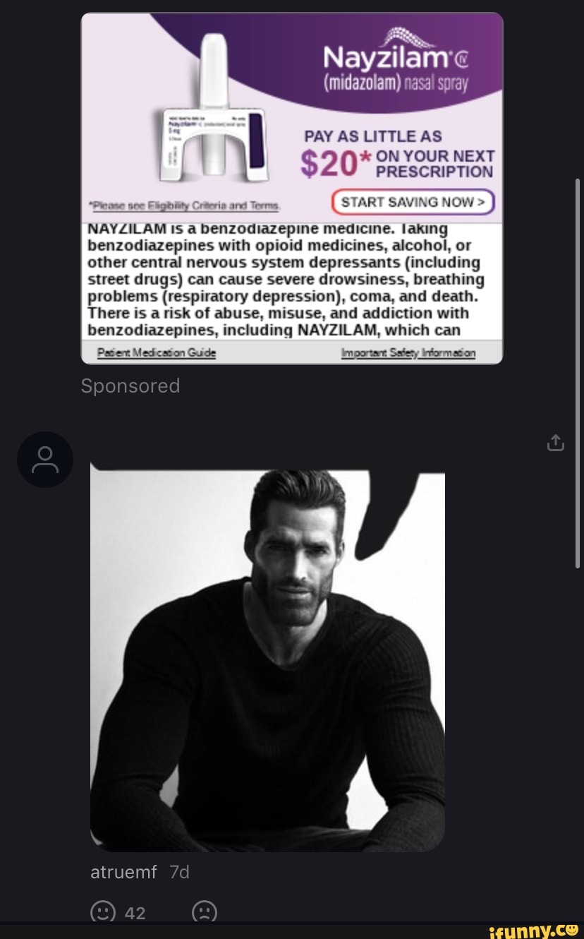 Nayzilanve (midazolam) nasal spray PAY AS LITTLE AS ON YOUR NEXT PRESCRIPTION START SAVING