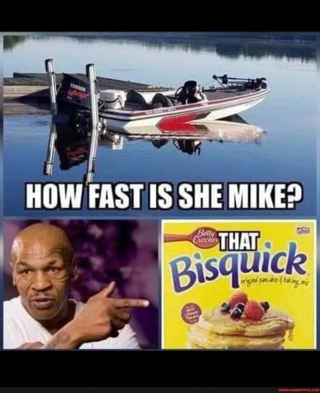 HOW FAST IS SHE MIKE?
THAI I