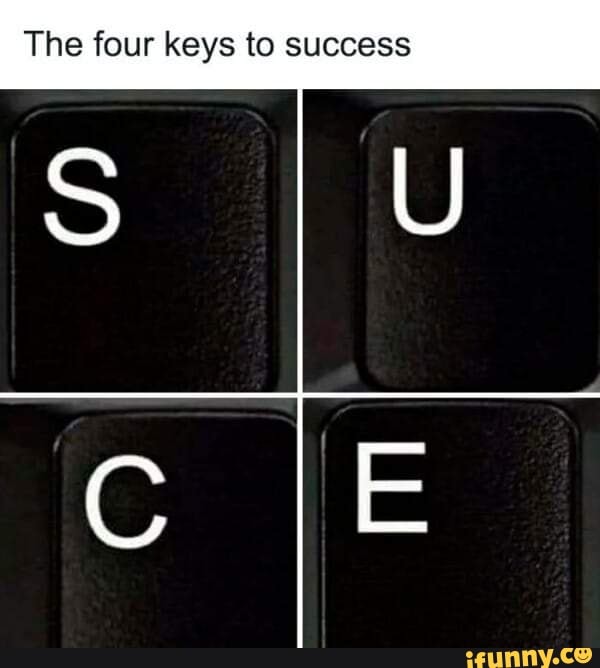 The four keys to success