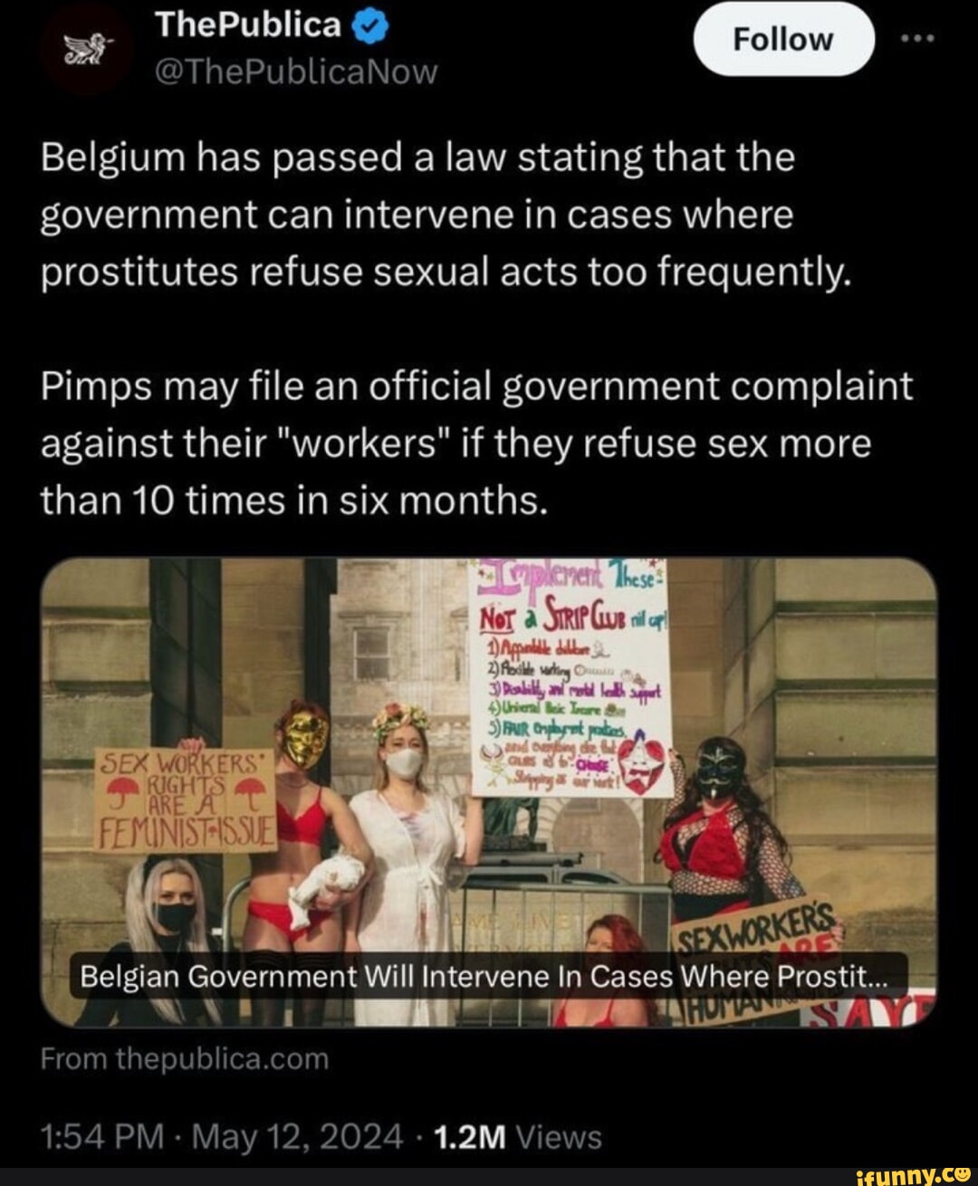 ThePublica @ThePublicaNow Follow Belgium has passed a law stating that the  government can intervene in cases