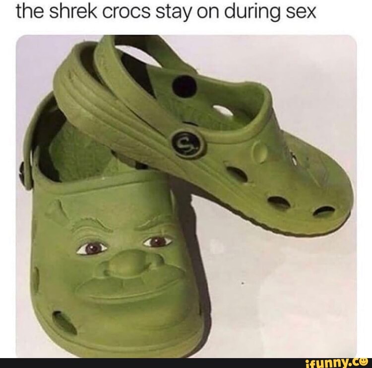 shrek crocs