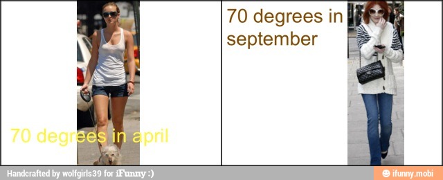 70 degrees in [If
september 7