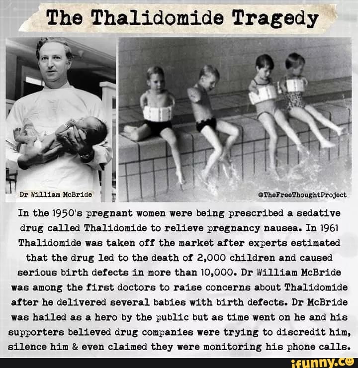 The Thalidomide Tragedy Dr William Mebride Othefreethoughtproject In