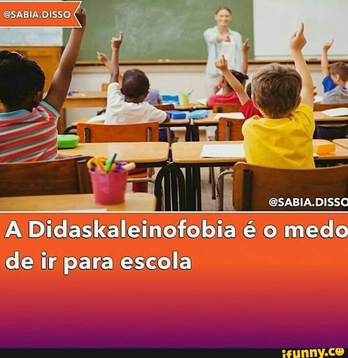 ene
de ir para escola