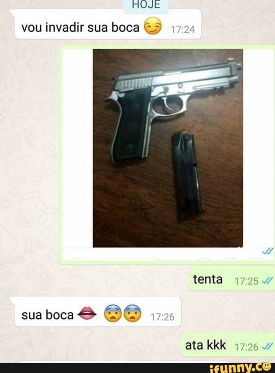 vou invadir sua boca 3