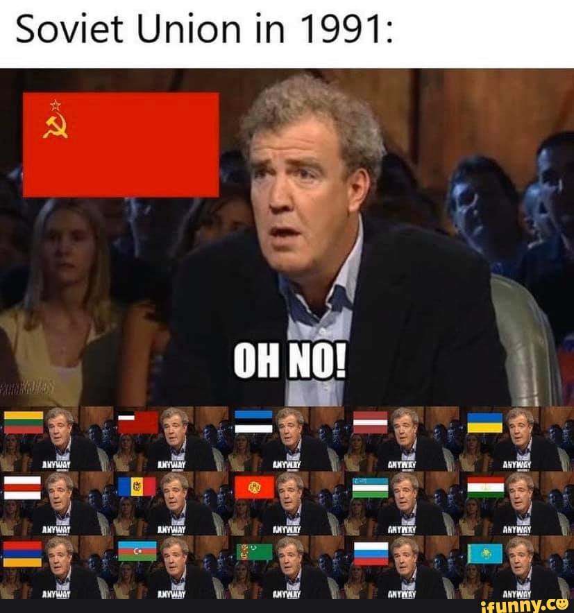 Soviet Union in 1991:
RR
OH NO!
av iI
mm
ms awit \ unit