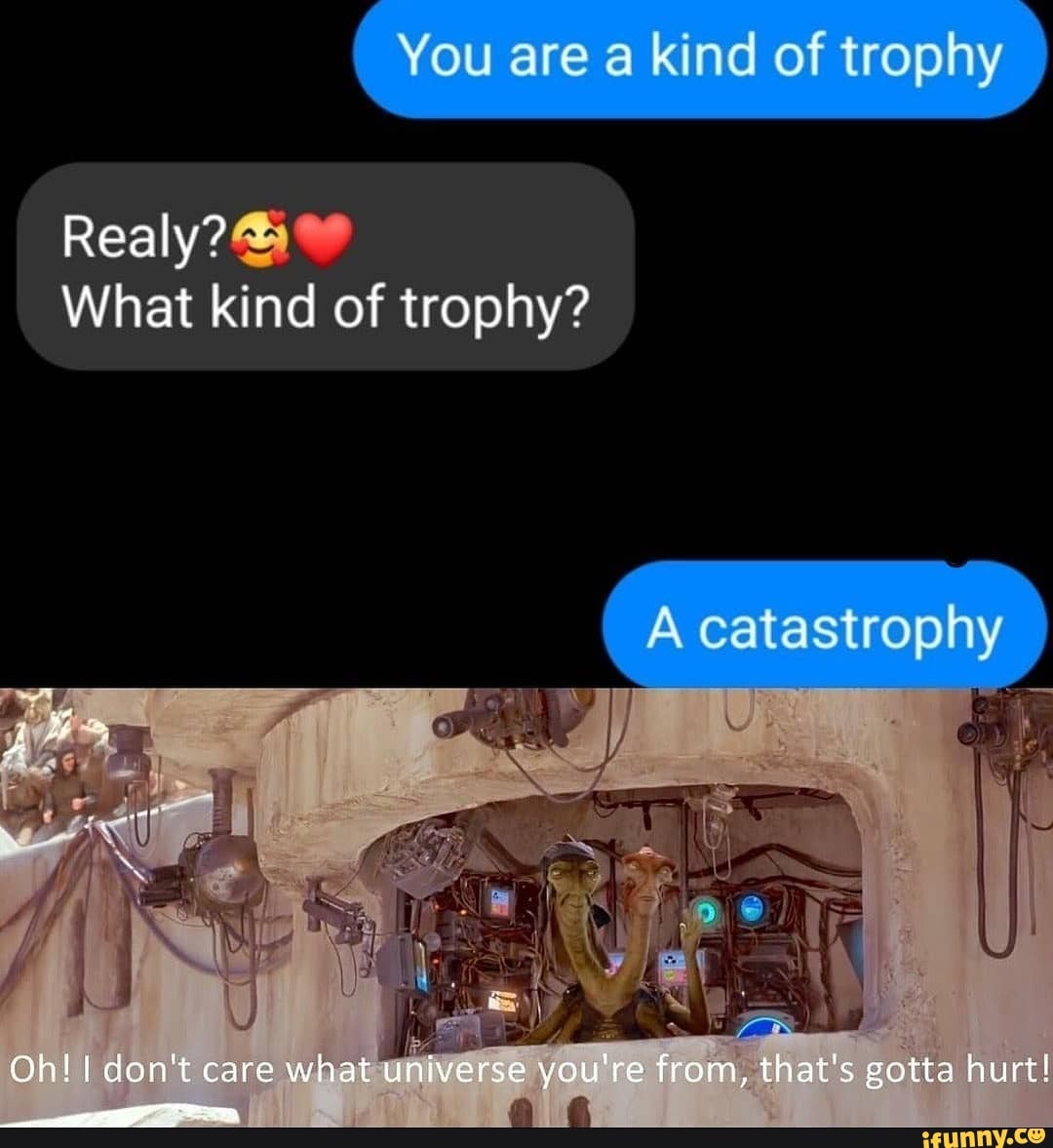 Realy?
What kind of trophy?