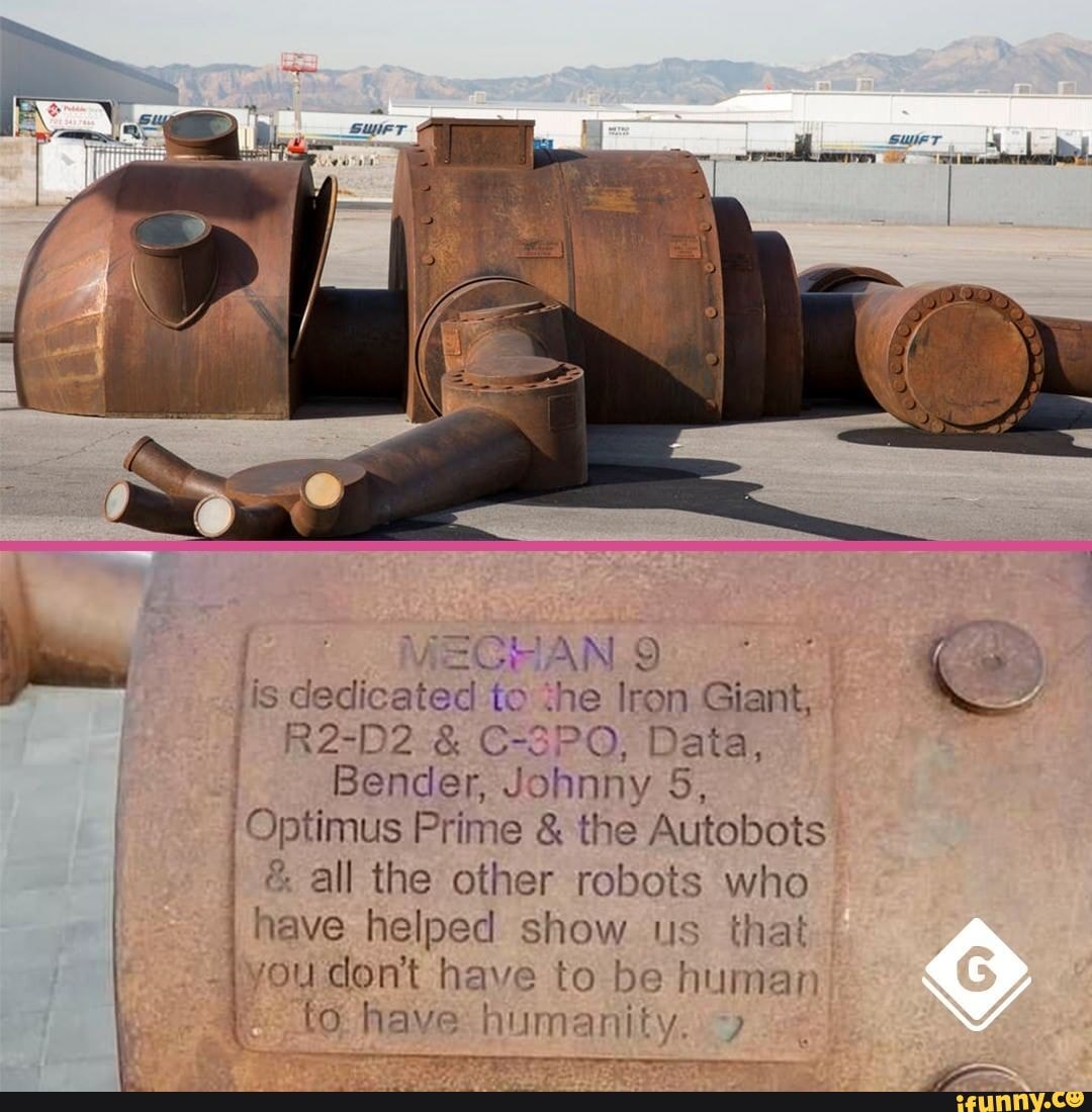 VECHAN.S is dedicated to the Iron Giant, R2-D2 CPO, Data, Bender ...