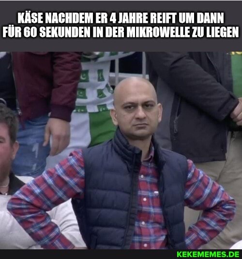 KÄSE NACHDEM ER 4 JAHRE REIFT UM DANN FÜR 60 SEKUNDEN IN DER MIKROWELLE ZU LIEGEN