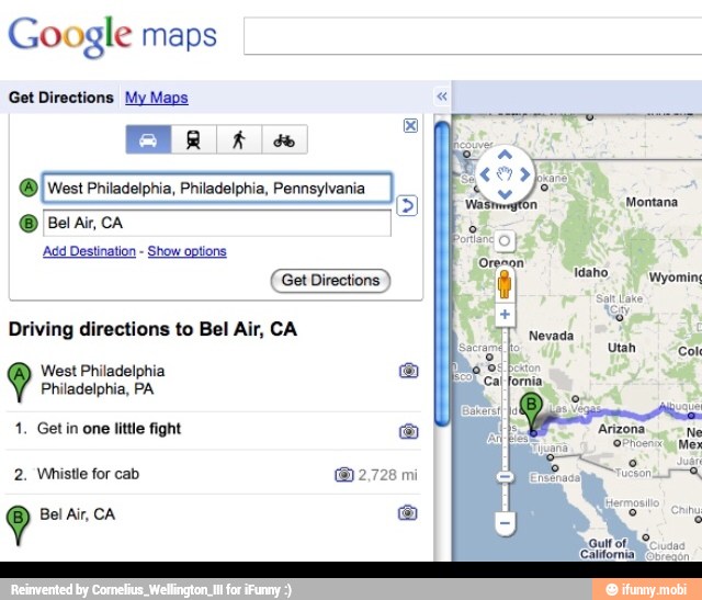 Google maps Get Directions My Maps 5 O Bel Air, CA Driving directions
