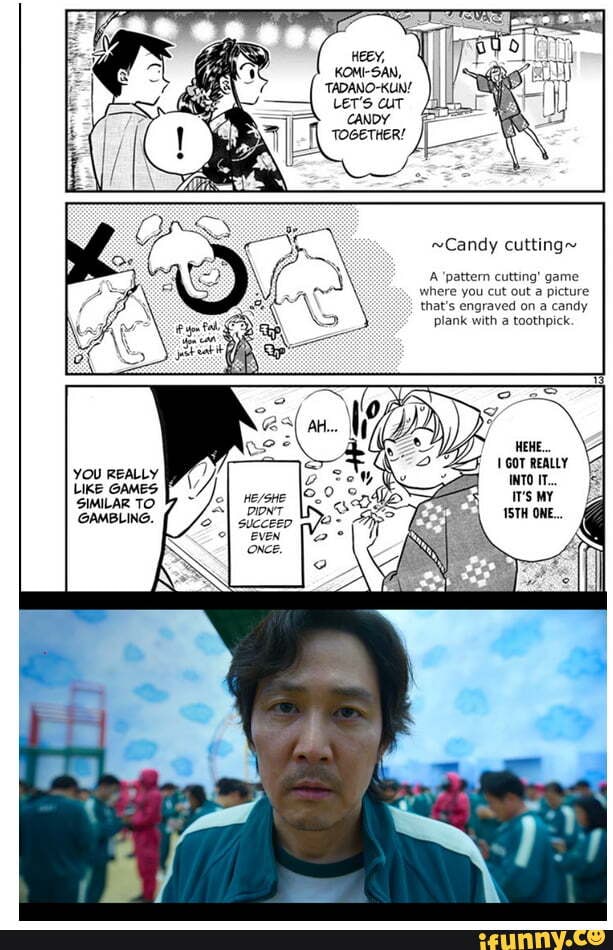 KOMI SAN TADANO KUN CuT CANDY Candy Cutting A Pattern Cutting 