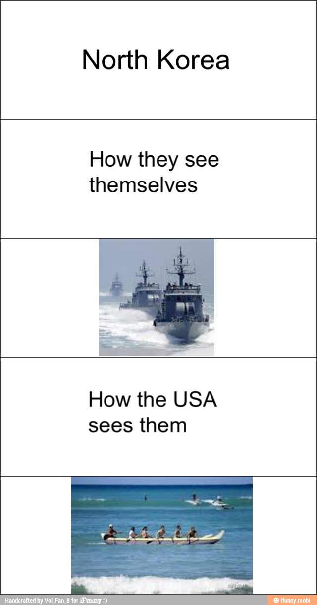 North Korea
How they see
themselves
How the USA
sees them