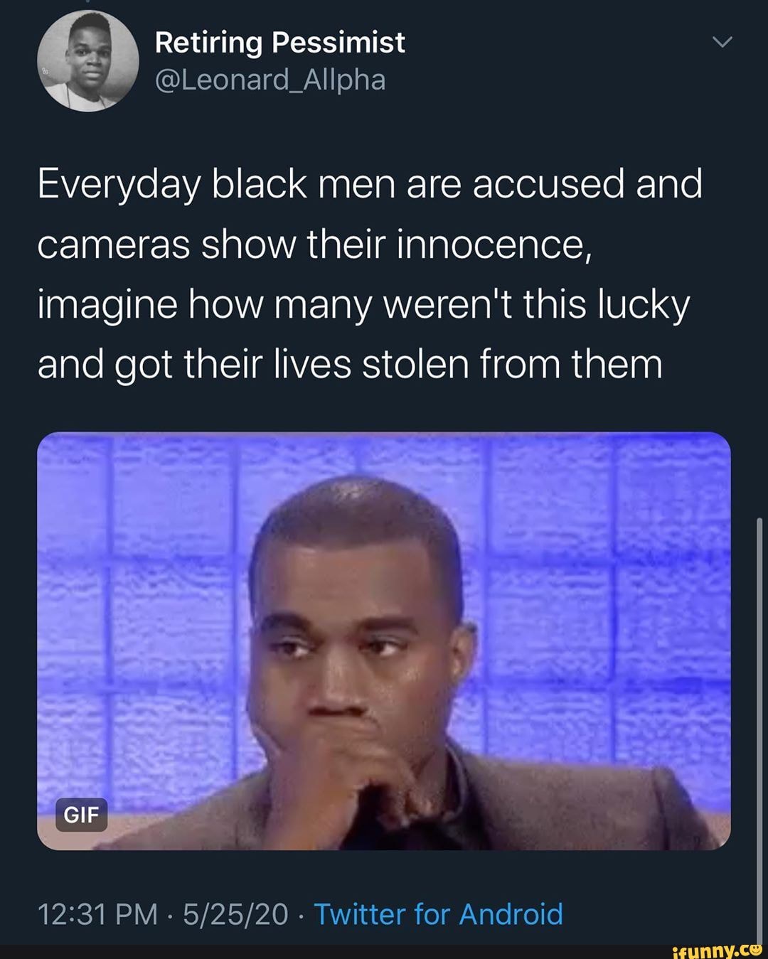 Everyday black men are accused and cameras show their innocence ...