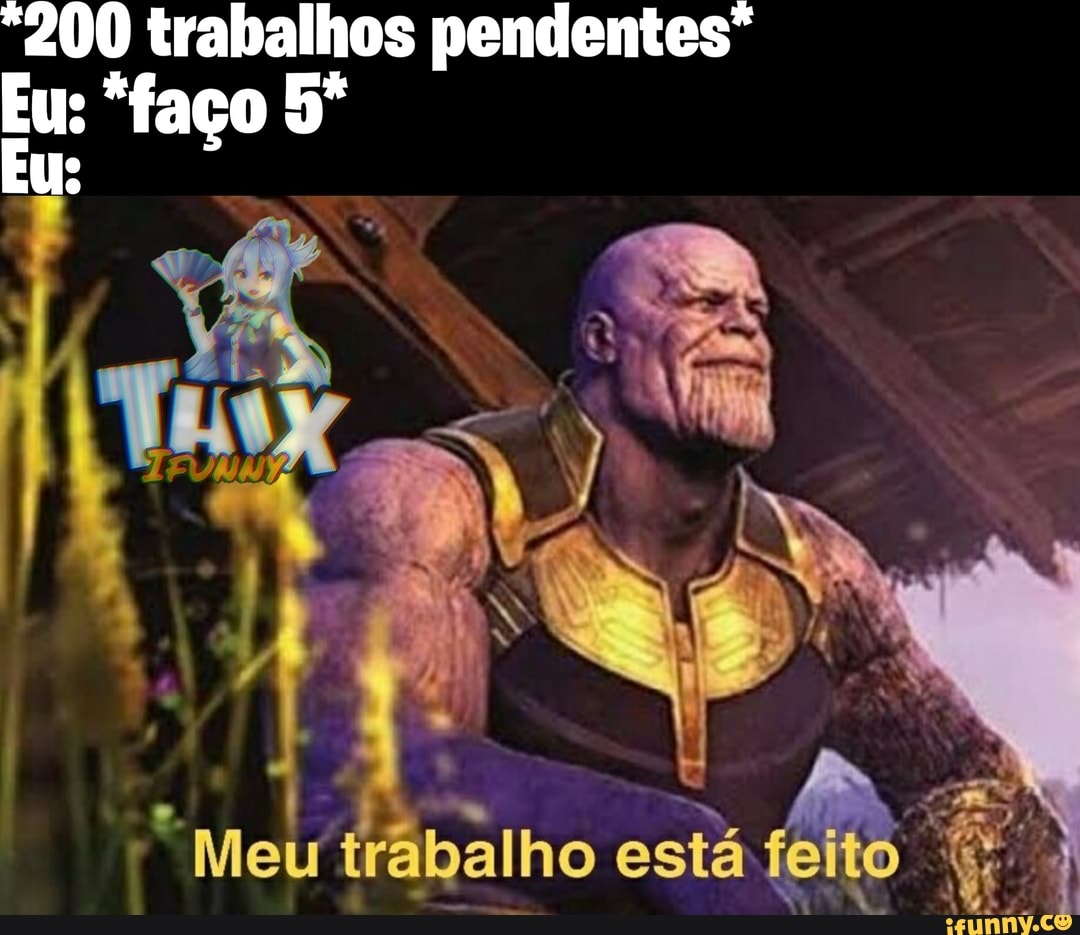 "200 trabalhos pendentes"