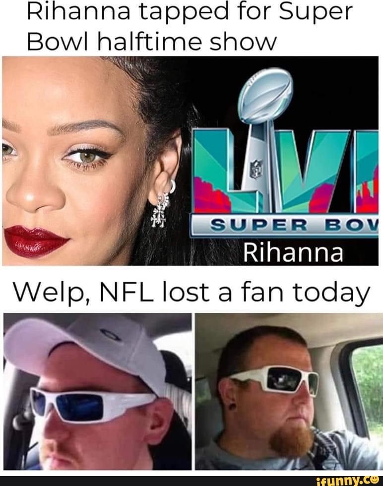 The Memes About Rihanna's Super Bowl Makeup Touchup Are Gold