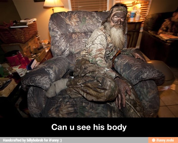 Can u see his body - Can u see his body