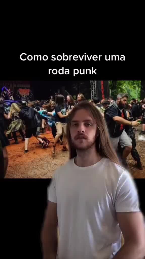 Internauta viraliza após criticar roda punk em show e comparar com o C