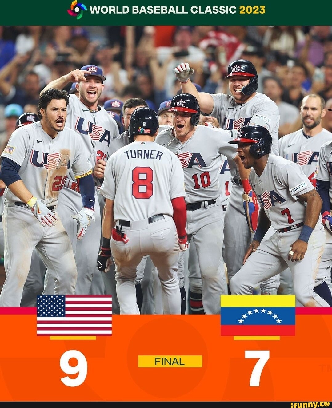 WORLD BASEBALL CLASSIC 2023 FINAL - iFunny