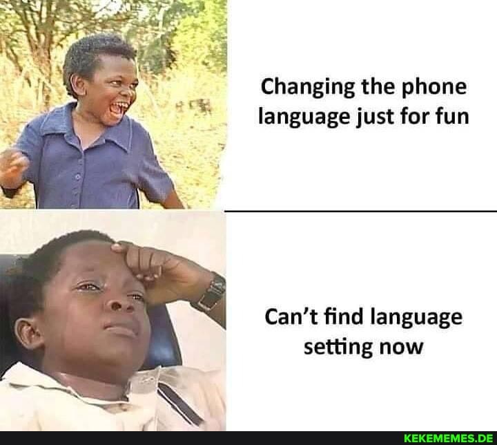 ec
Changing the phone language just for fun
Can't find language setting now