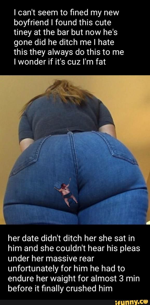 Giantess Unaware Butt Crush