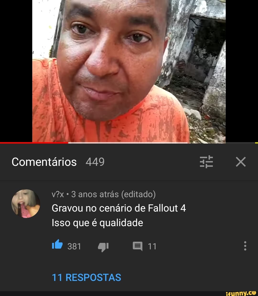 Comentários 449
4 v?x 3 atrás (editado)
Gravou no cenário de Fallout 4
Isso que é qualidade