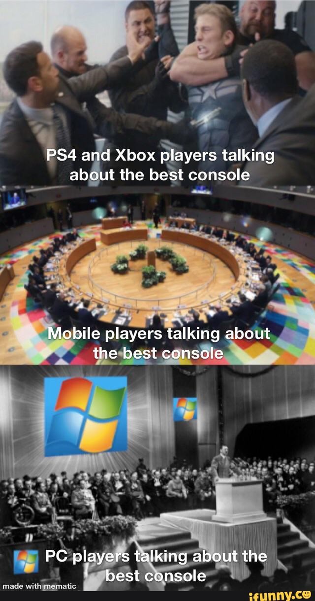 players talking
uh
t the best consola