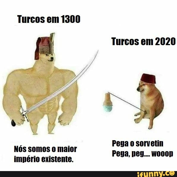 Turcos em 1300
somos
Turcos em 2020