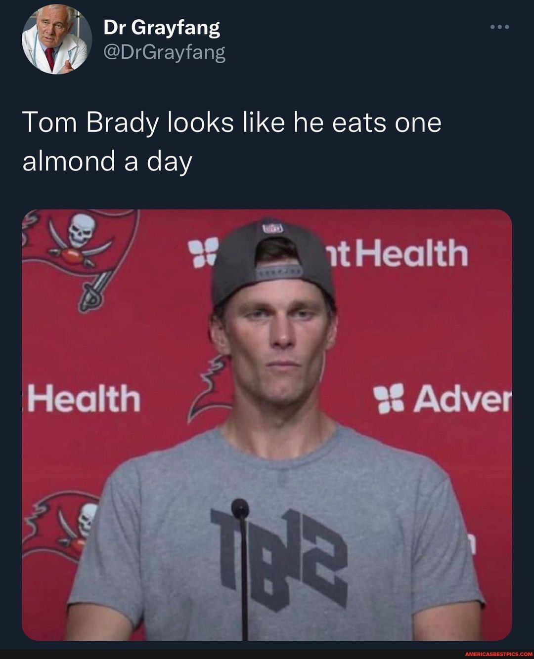 Handsome squidward vibes - Dr Grayfang @DrGrayfang Tom Brady looks like ...