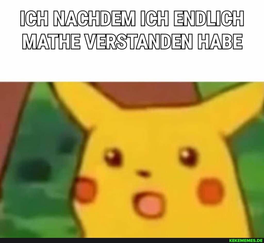 NACHDEM ICH ENDLICH MATTHIE VERSTANDEN HABE