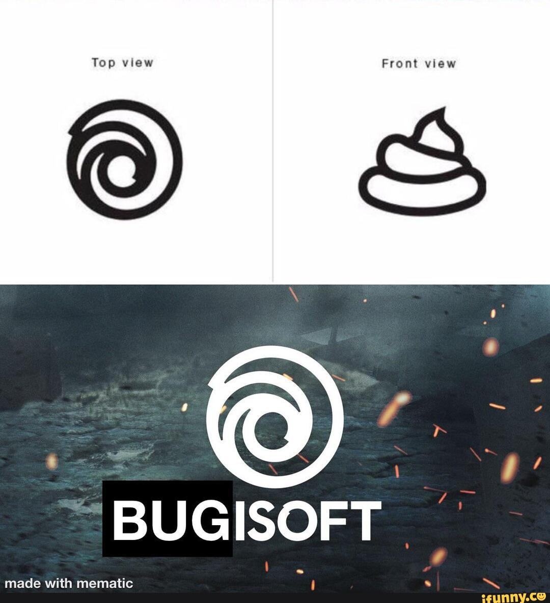 Top view Front view BUGISOFT - iFunny