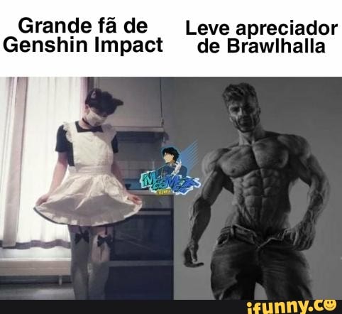 Grande fã de Leve apreciador
Genshin Impact de Brawlhalla