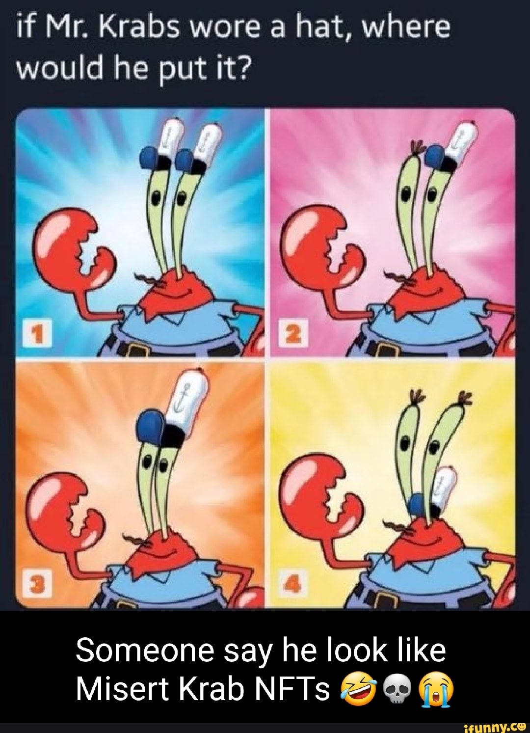 Mr krabs as a human