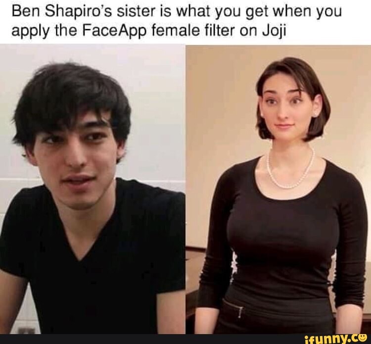 Ben Shapiro Sister Meme / Now Using His Sisters Khazar.