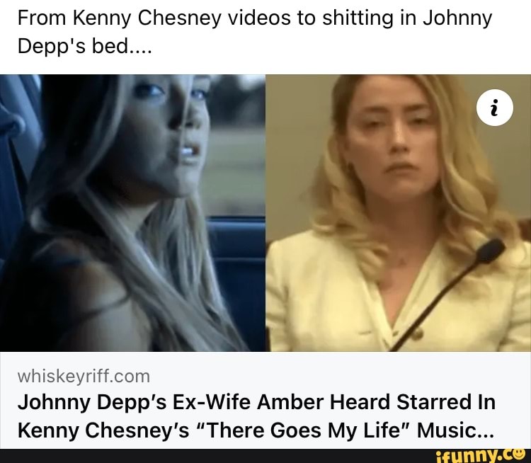 From Kenny Chesney videos to shitting in Johnny Depp's bed.... Johnny Depp's Ex