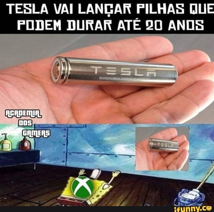 TESLA VAI LANGAR PILHAS QUE
PODEM DURAR ATÉ 20 ANOS